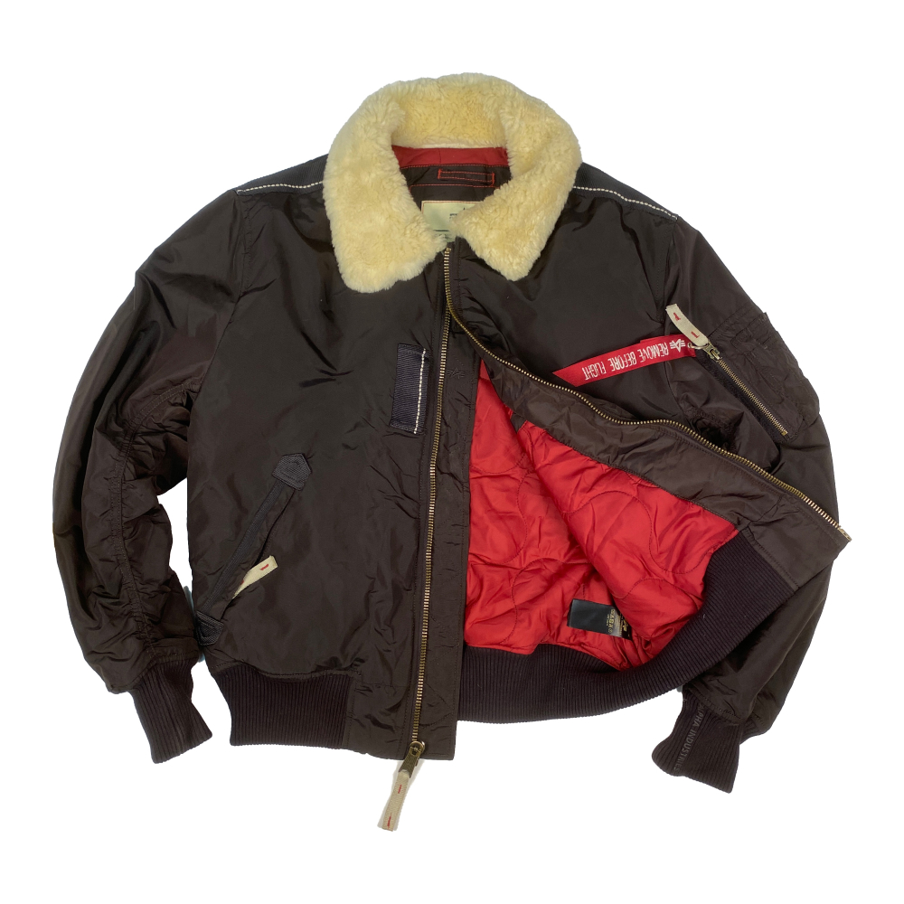 Alpha industries B-15 КУРТКА БОМБЕР (HERITAGE)