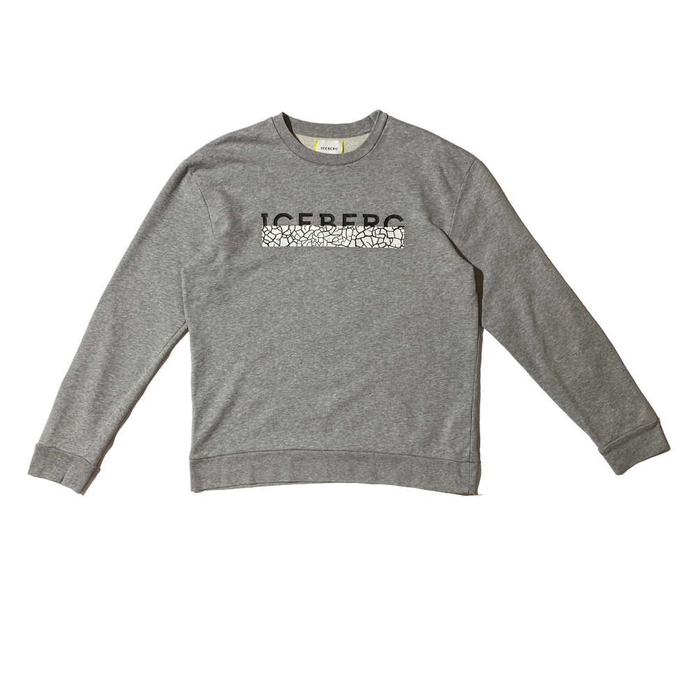 Iceberg Stone logo grey sweatshirt