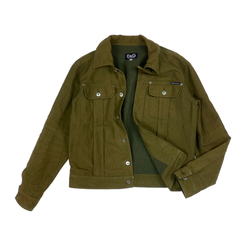 Dolce and Gabbana Trucker cotton jacket