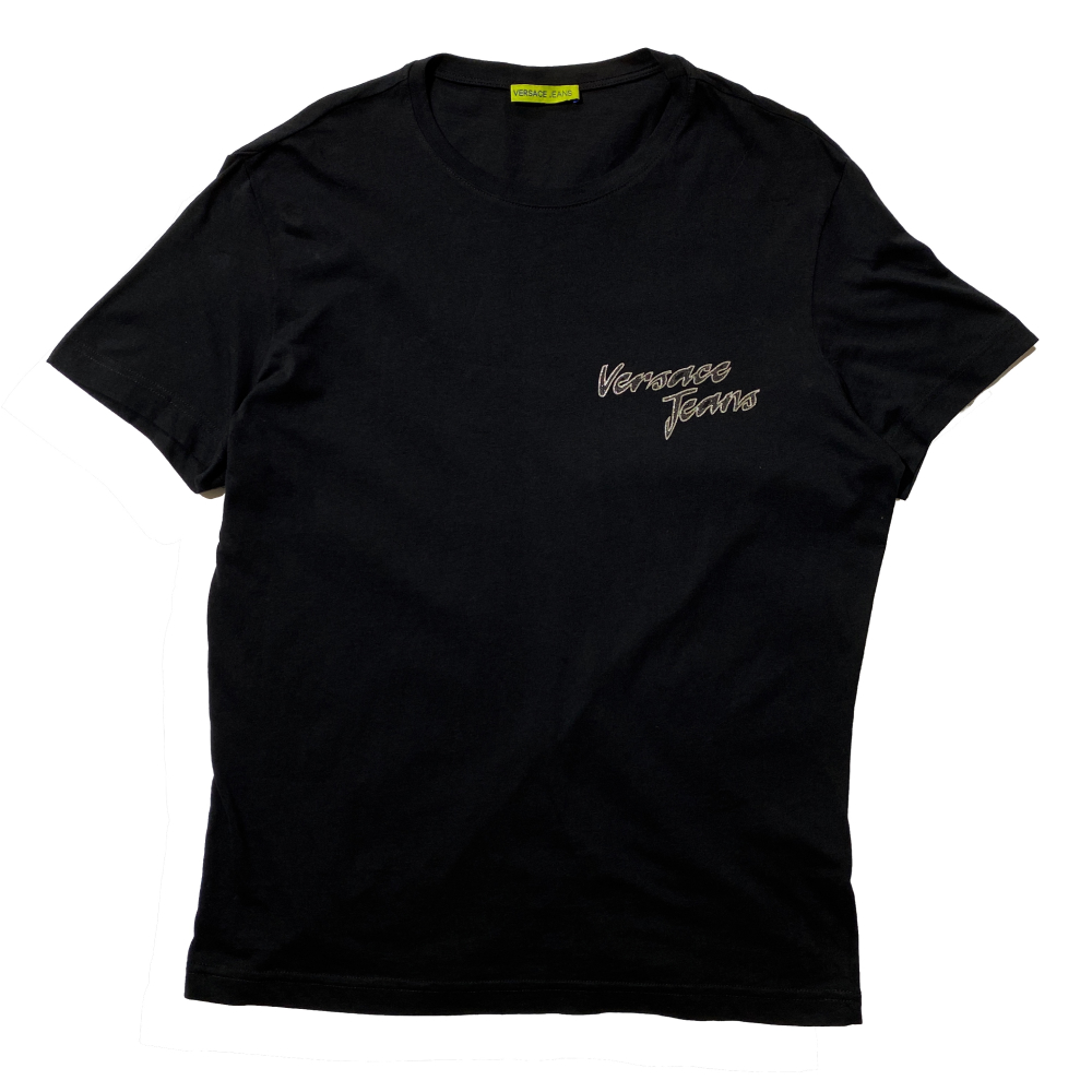 Versace jeans black tee shirt
