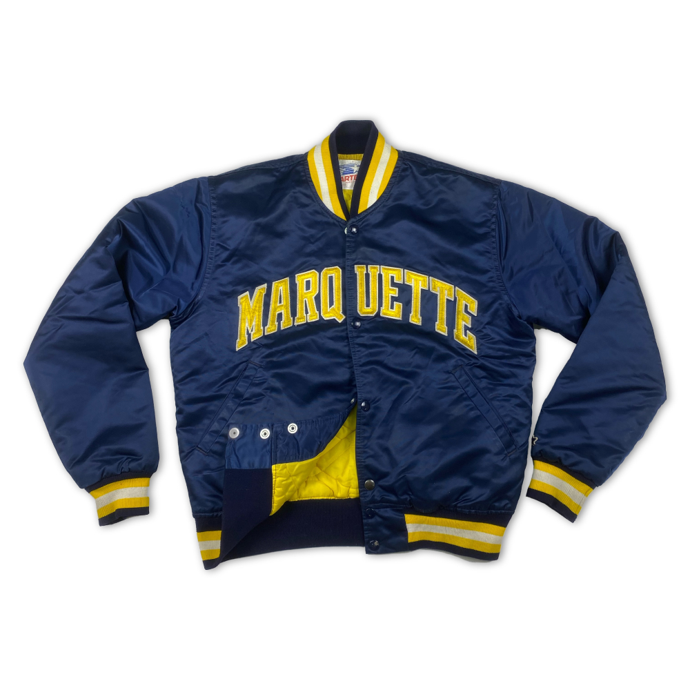 Starter Vintage satin Marquette jacket Made in USA